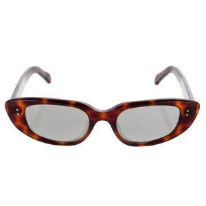 Celine Brown Tortoiseshell Cat-Eye Tinted Sunglasses